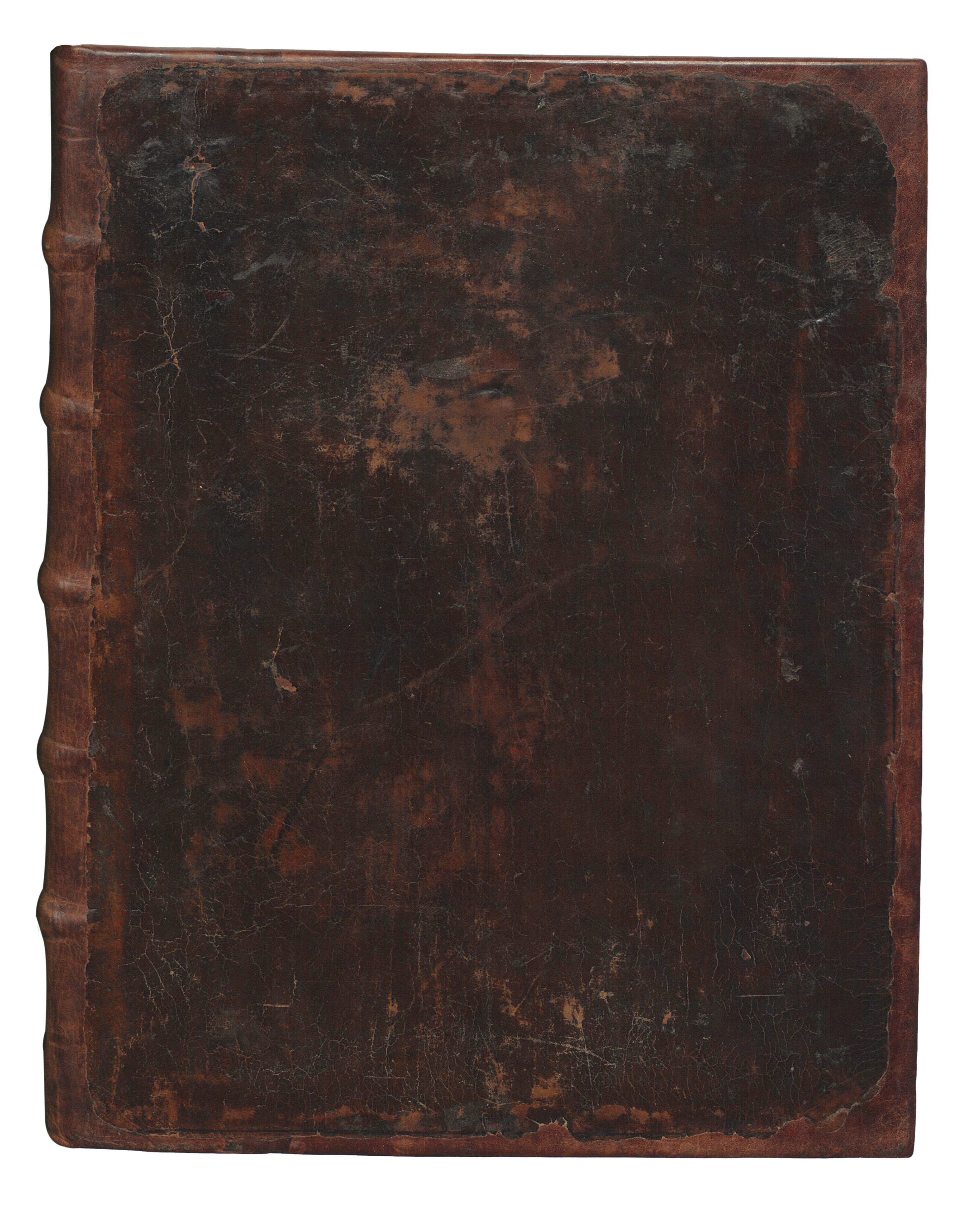 Copie carolingienne d'un manuscrit antique couverture recto
 
