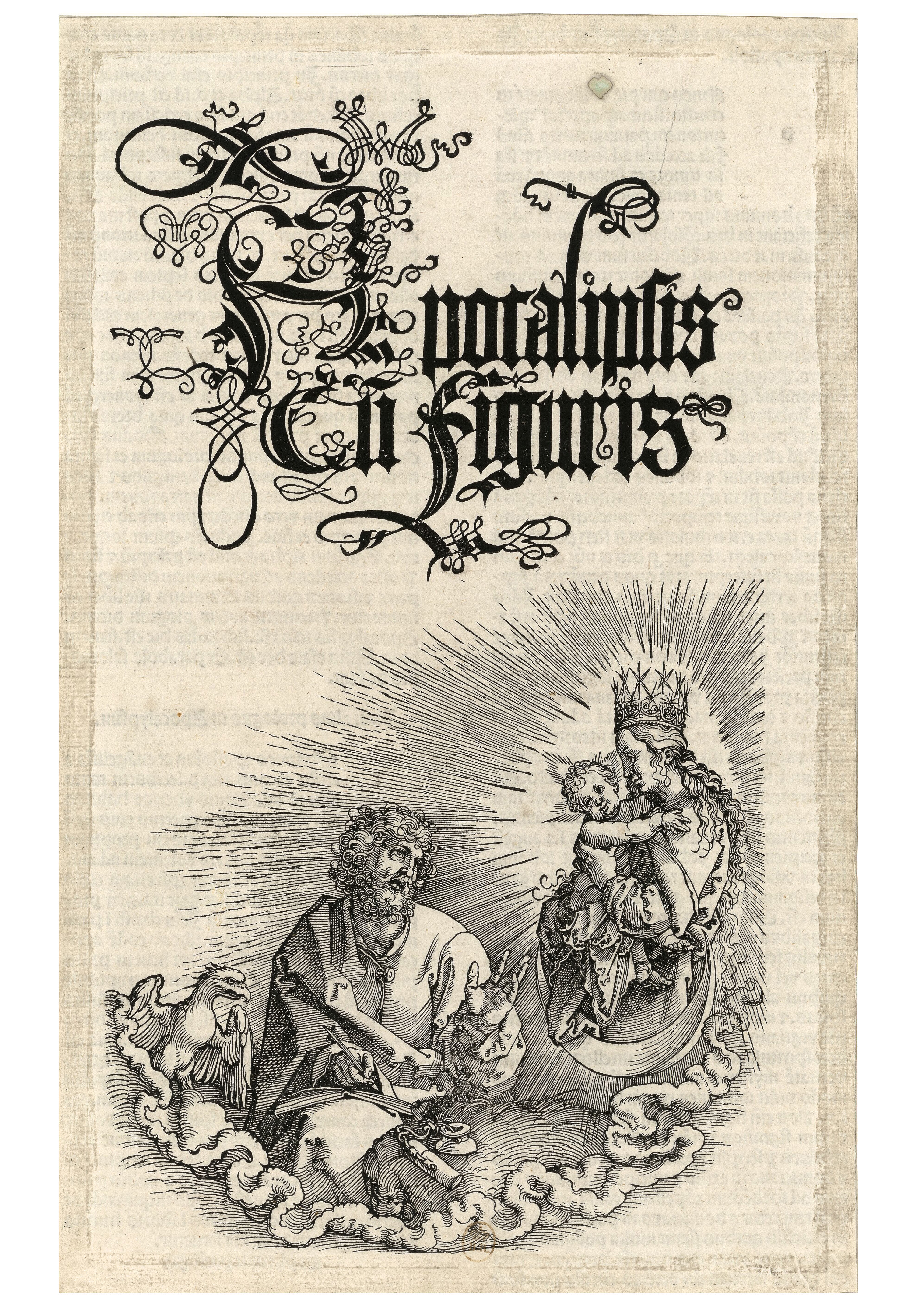 Apocalypse de Dürer, Frontispice