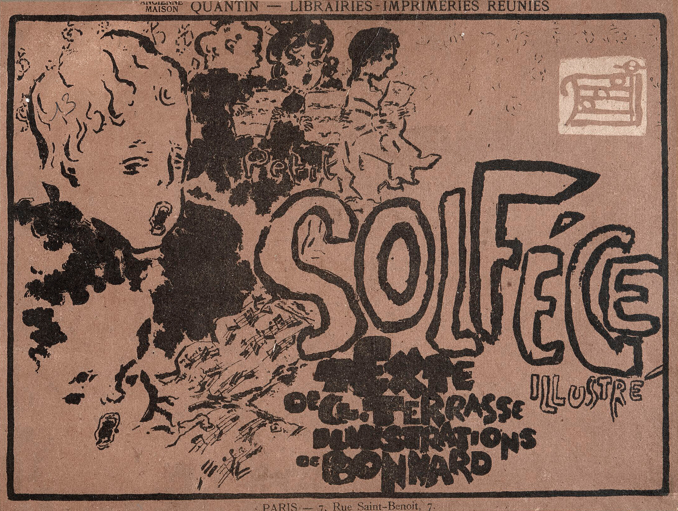 Petit solfège illustré de Claude Terrasse ; illustrations de Pierre Bonnard