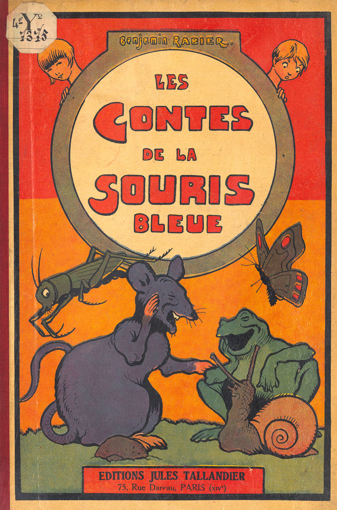 Les Contes de la souris bleue couverture recto

 