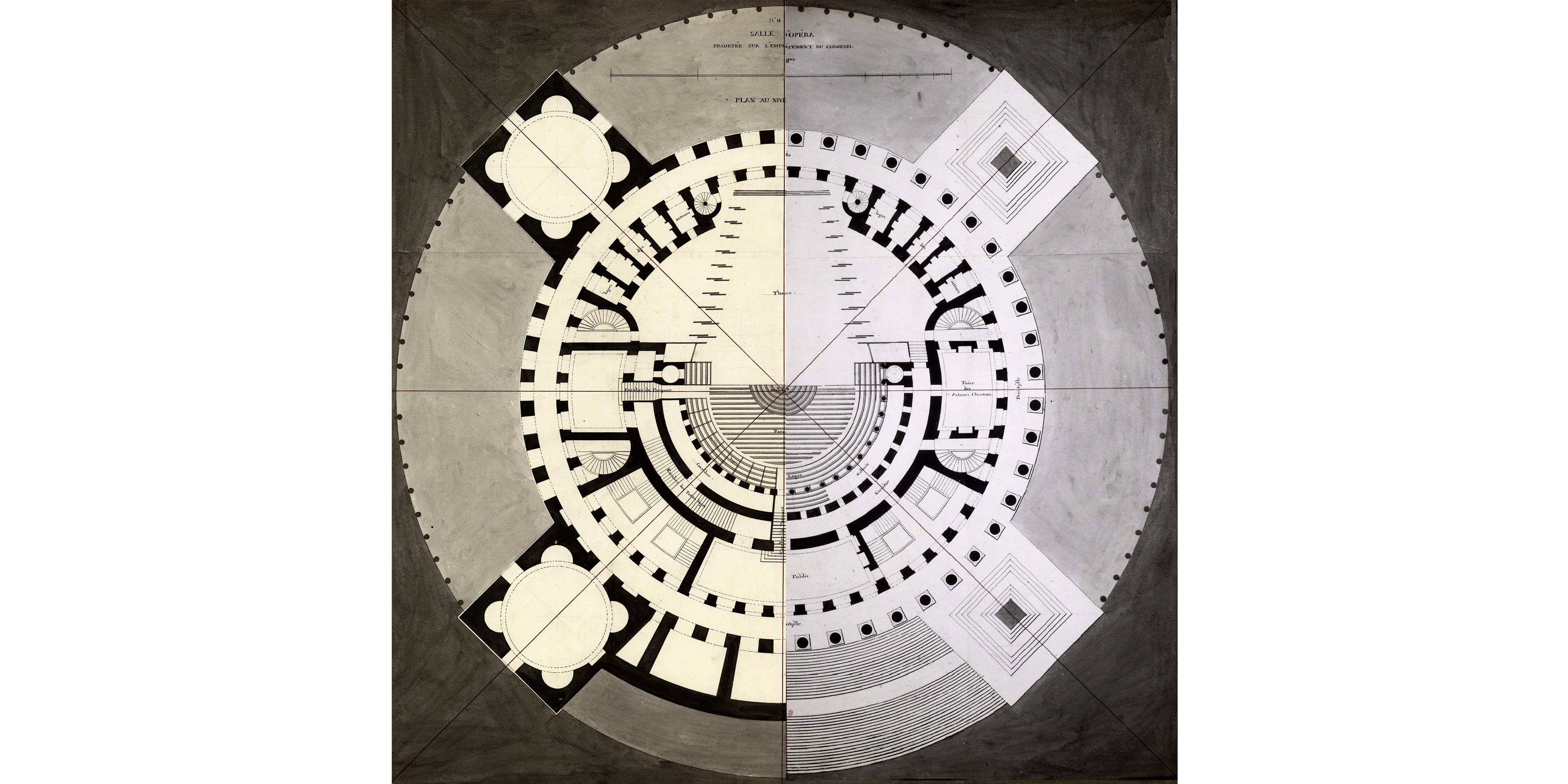 Plan du théatre
 