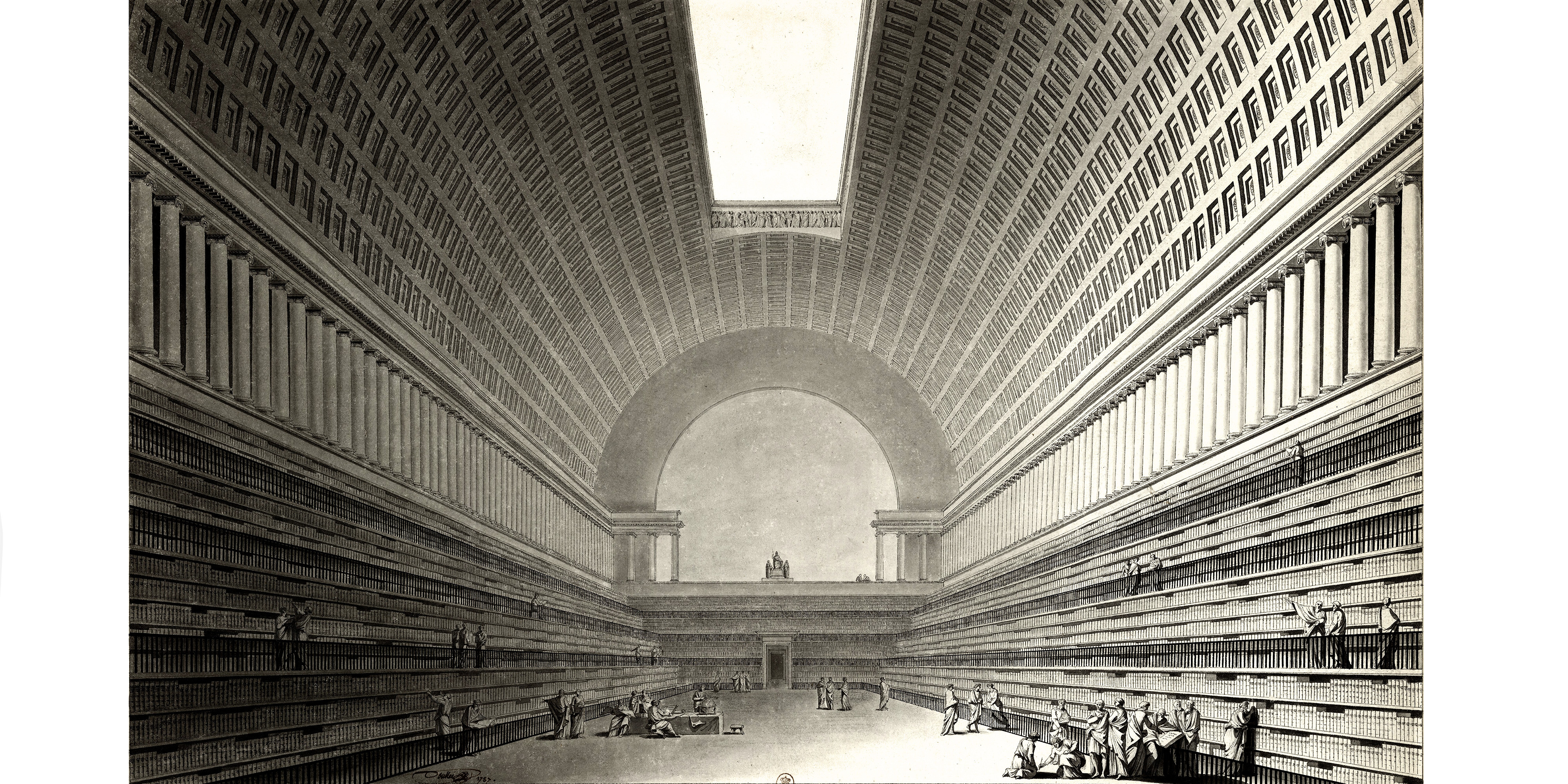 Perspective intérieure de la seconde variante
 