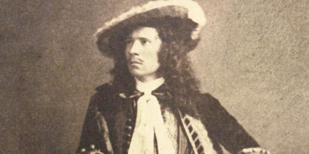 M. Edmond Geffroy, de la Comédie Française, dans le rôle d'Alceste, dans Le Misanthrope