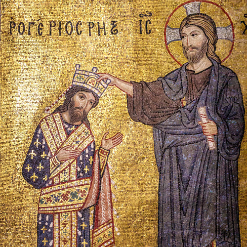 Roger II de Sicile en habit byzantin