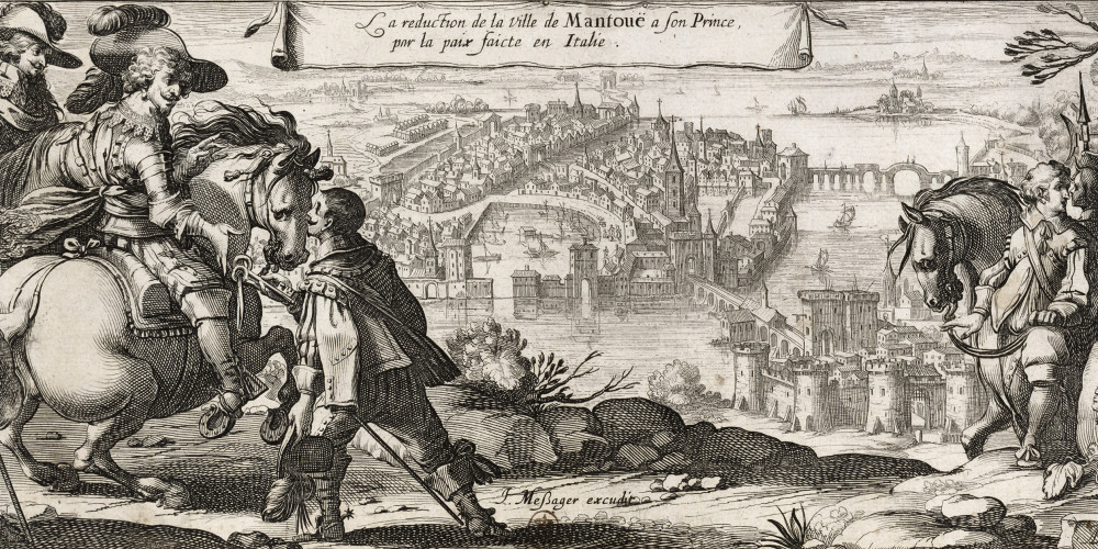 Remise de Mantoue à Charles de Gonzague-Nevers