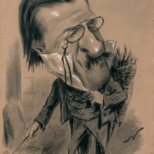 Caricature de Champfleury