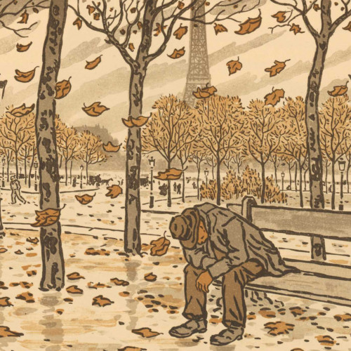 Des jardins du Trocadéro, l’automne