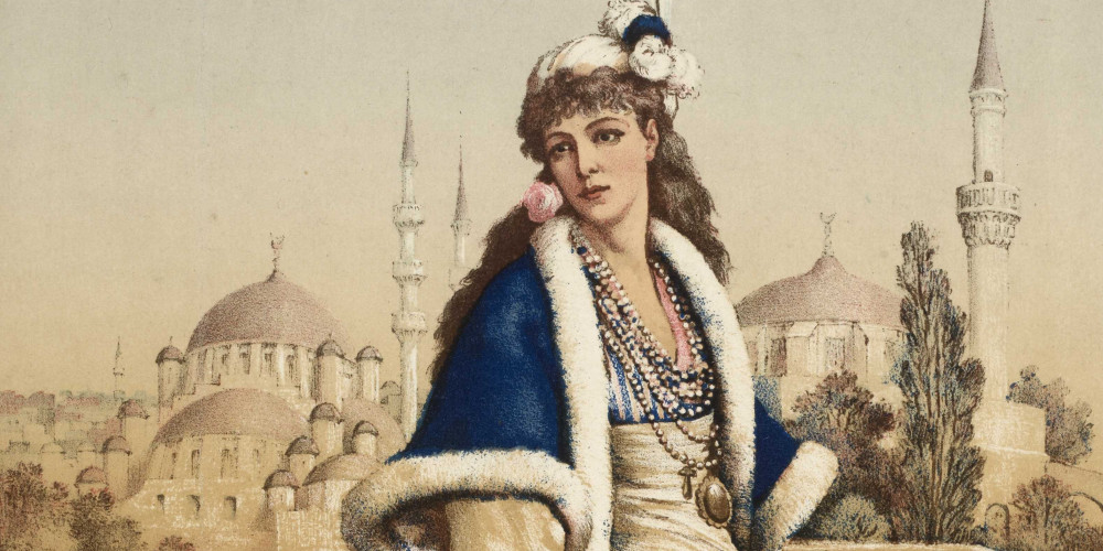Sarah Bernhardt dans Zaïre
