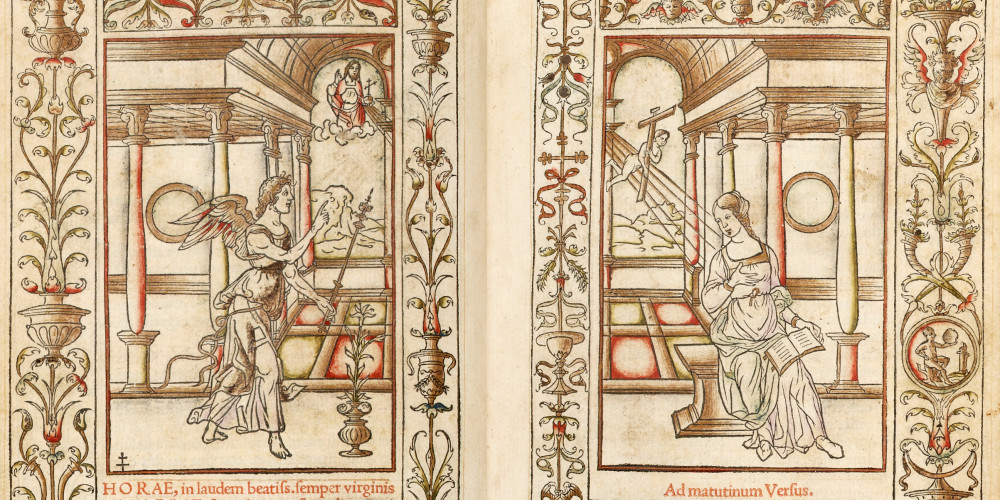 Premier livre illustré de Tory : les Heures de 1525 « à l’antique »