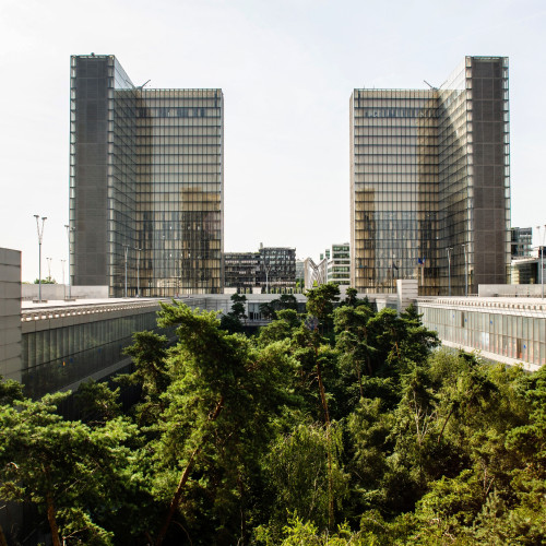 La Bibliothèque François-Mitterrand et son jardin