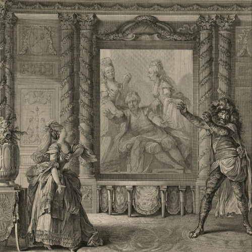 Scène du « Tableau magique » dans Zémire et Azor de Grétry, 1771