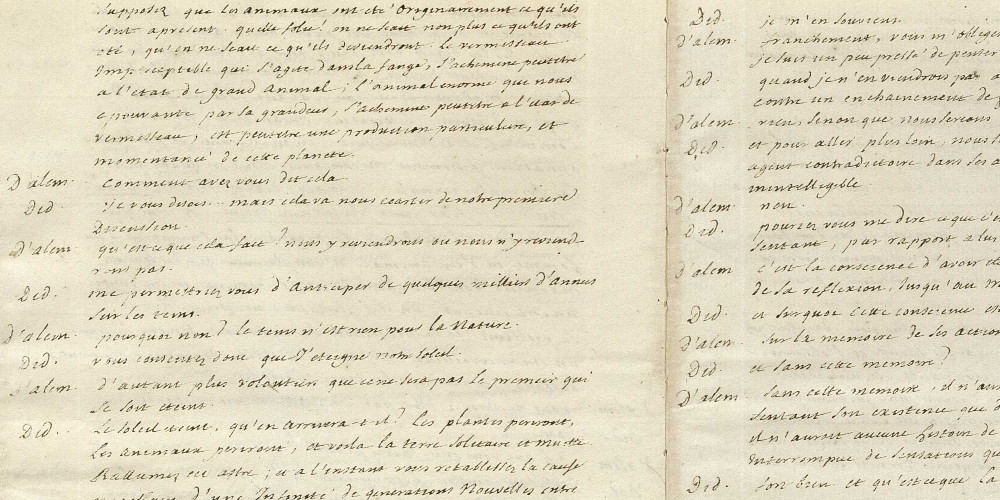 Le Rêve de d’Alembert