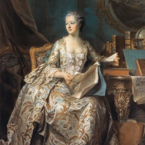Portrait de la marquise de Pompadour