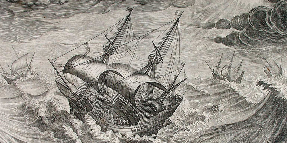 La tempête, élément fondateur de l'art maritime hollandais