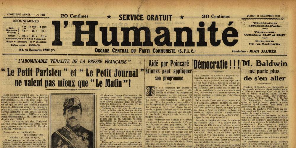 « L’abominable vénalité de la presse française »