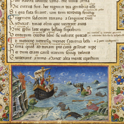 Naufrage de la flotte d’Énée au large de Carthage