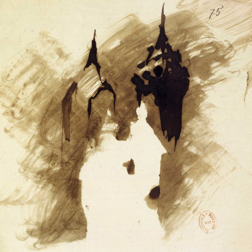 Silhouette de trois tours