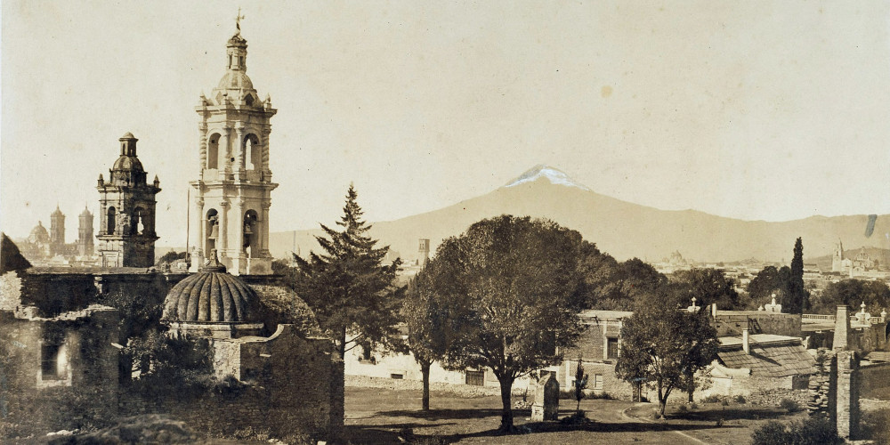 Una vista de Puebla