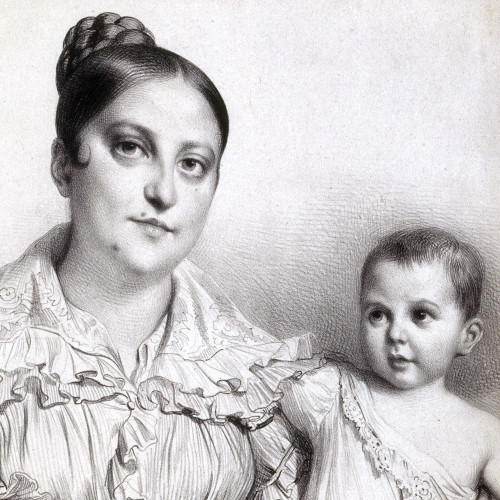 Madame Schlesinger et son enfant
