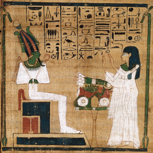 Papyrus du Livre des Morts au nom de la chanteuse d’Amon Djed-Khonsou-iou-es-ankh