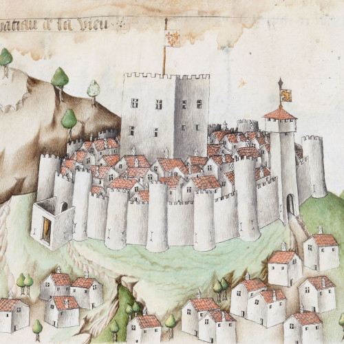 Le donjon carré