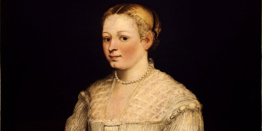 Autoportrait de Marietta Robusti avec un madrigal