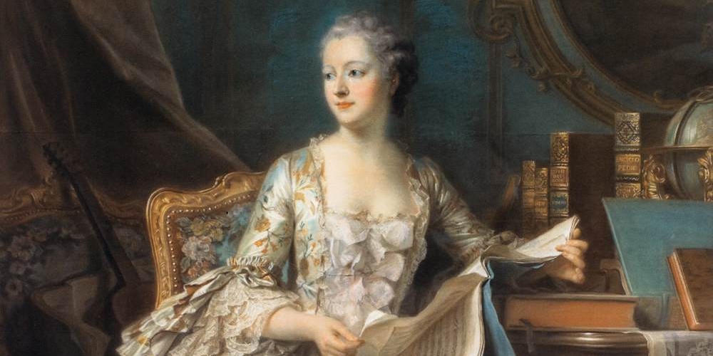 Portrait de la marquise de Pompadour