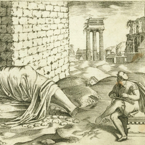 Copie d’une statue de Jupiter dans le forum Boarium