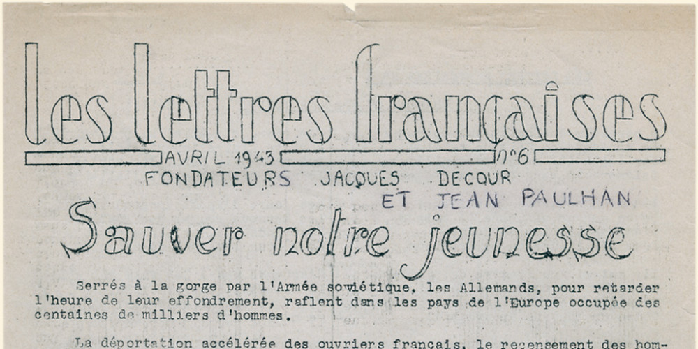Les Lettres françaises clandestines