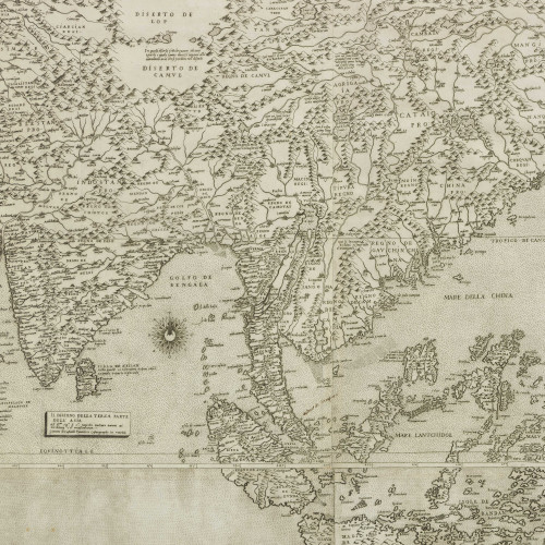 Il Designo della terza parte dell’Asia