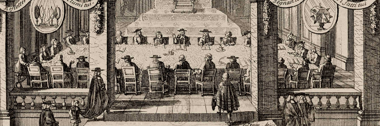 La salle des séances d’une académie