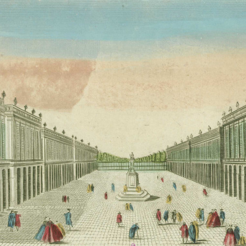 Saint-Pétersbourg : La nouvelle place suivant le projet déterminé au mois de juin 1760