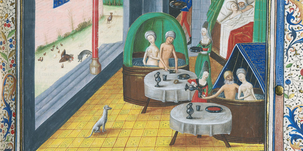 Souper au bain et dîner au bateau