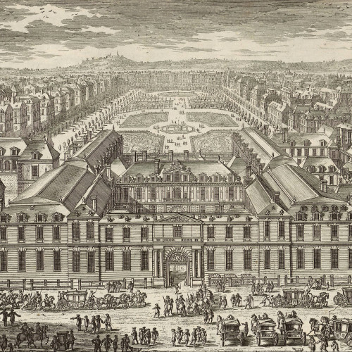 Le Palais-Royal vers 1660