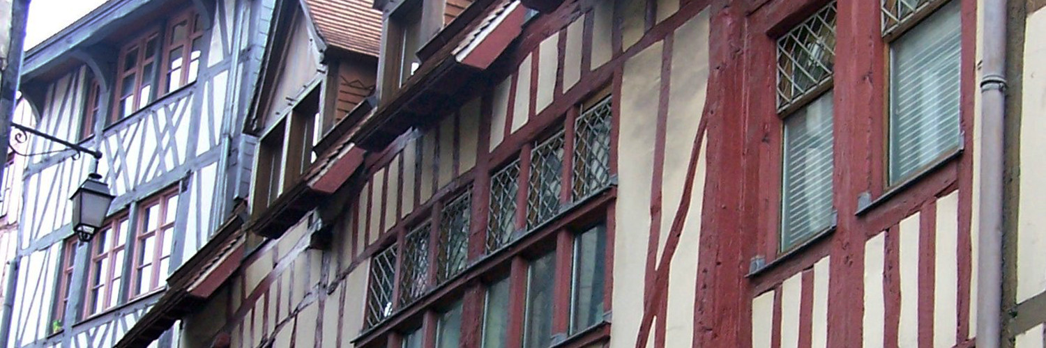 La maison médiévale à pans de bois