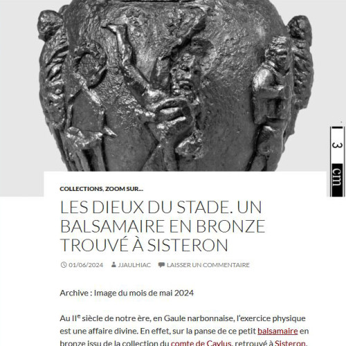 Vignette Balsamaire - blog Antiquité à la BnF