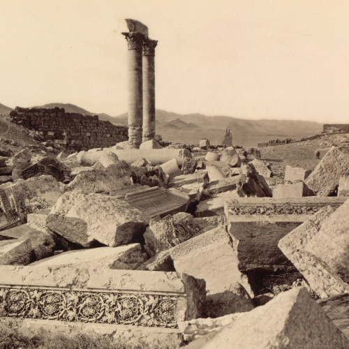 Ruines à l’extrémité occidentale de Palmyre