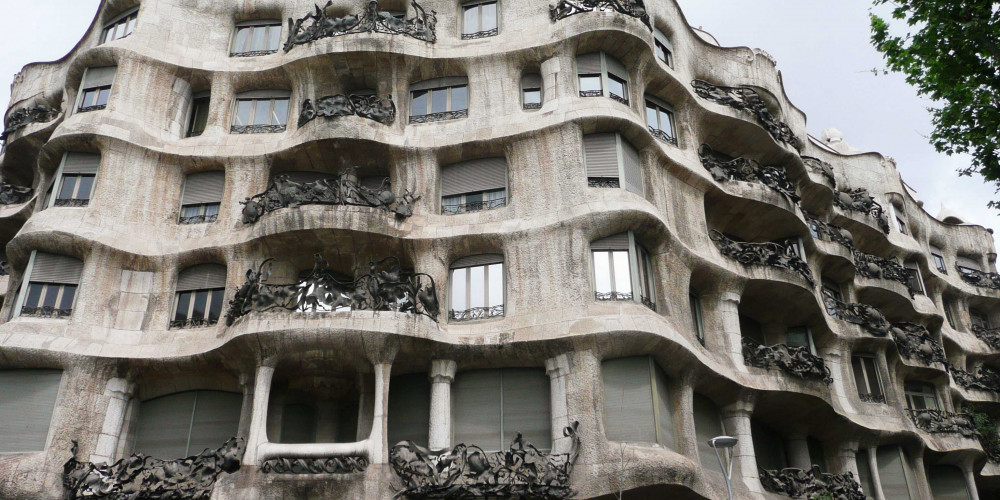 La Casa Milá d’Antonio Gaudi à Barcelone