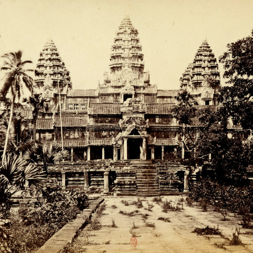 Façade du temple d'Angkor Vat