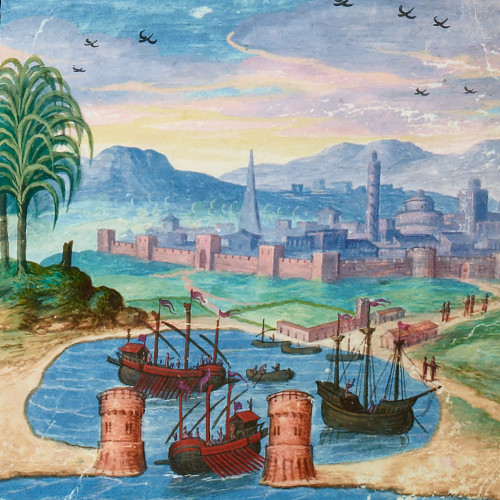 Vue du port d’Alexandrie