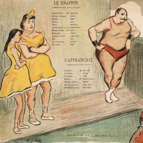 Théâtre Libre : Le Grappin de Gaston Salandri et L’affranchie de Maurice Biollay