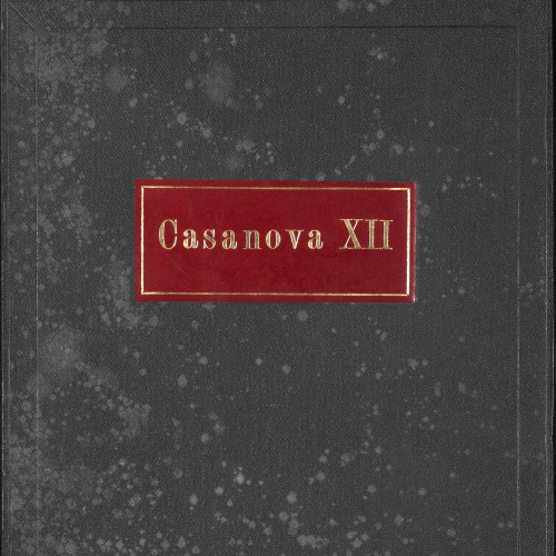 Une des boîte d’origine du manuscrit d’Histoire de ma vie de Casanova