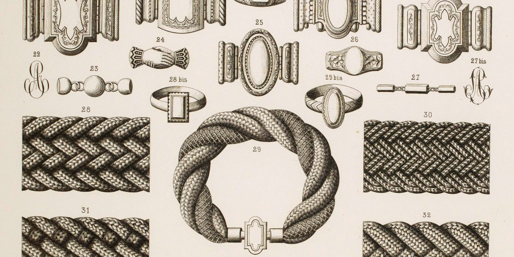 Album illustré de dessins en cheveux