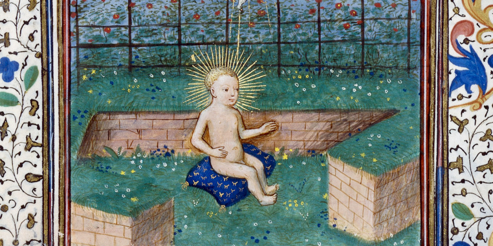 L’Enfant Jésus au jardin