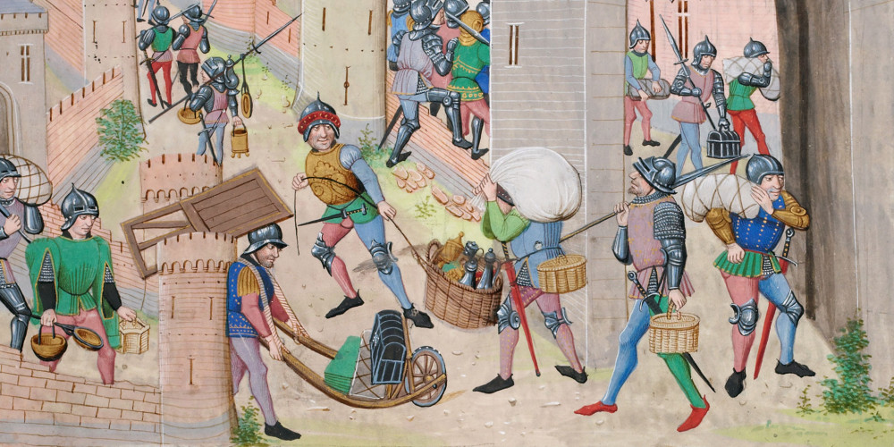 Pïllage de la ville de Grammont (1380)