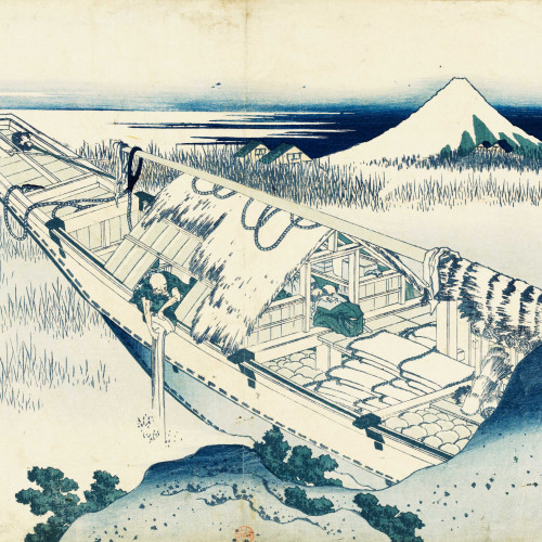 « Ushibori dans la province de Hitachi » (Jôshû Ushibori)