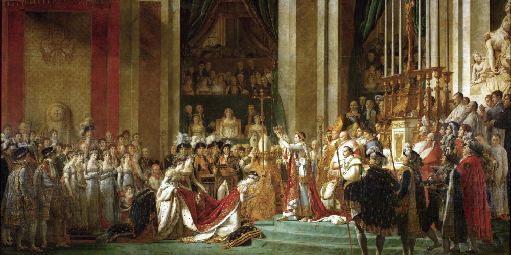 Le sacre de l'empereur Napoléon Ier et le couronnement de l'impératrice Joséphine