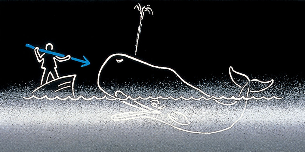 Affiche pour Moby Dick de Herman Melville