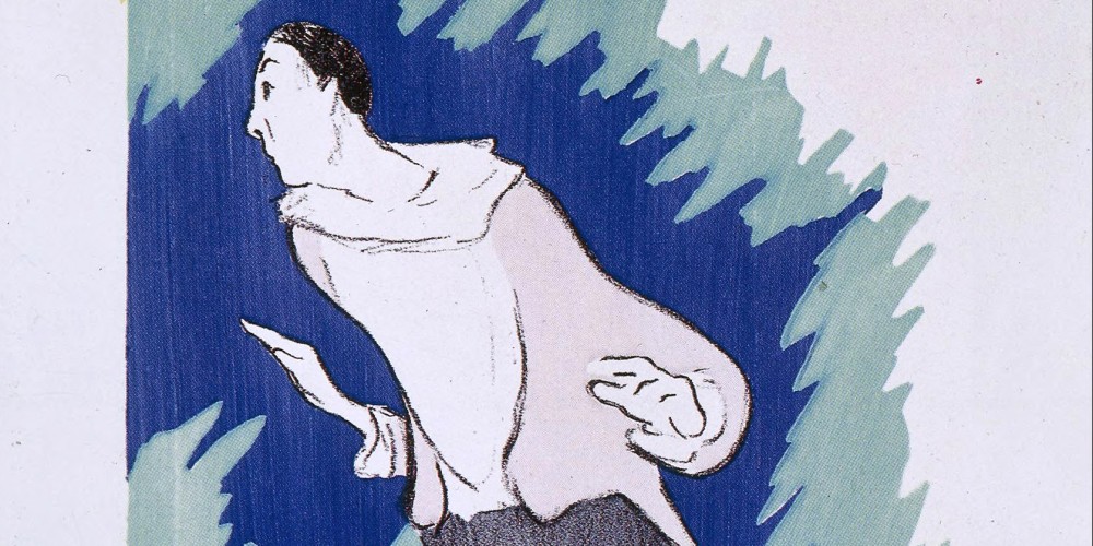 Jules Mevisto déguisé en Pierrot