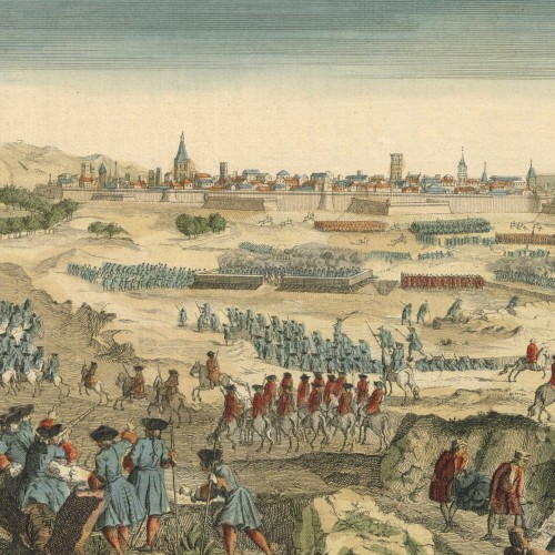 Siege de Berg-op-Zoom par les troupes de France commandées par Mr. le Maréchal de Lowandal